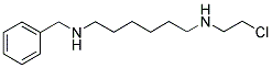 N-BENZYL-N-(6-[(2-CHLOROETHYL)AMINO]HEXYL)AMINE Struktur