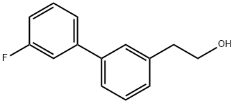 3-(3-FLUOROPHENYL)PHENETHYL ALCOHOL Struktur