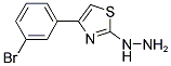 [4-(3-BROMO-PHENYL)-THIAZOL-2-YL]-HYDRAZINE Struktur