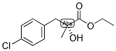 ETHYL (R)-2-HYDROXY-2-METHYL(4-CHLOROBENZENE)PROPANOATE Struktur