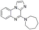 4-AZEPAN-1-YLIMIDAZO[1,2-A]QUINOXALINE Struktur