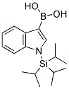 1-(TRIISOPROPYLSILYL)INDOLE-3-BORONIC ACID Struktur