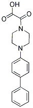 [4-(1,1'-BIPHENYL-4-YL)PIPERAZIN-1-YL](OXO)ACETIC ACID Struktur