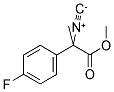 2-ISOCYANO-2-(4-FLUOROPHENYL)-PROPIONIC ACID METHYL ESTER Struktur