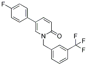 5-(4-FLUOROPHENYL)-1-[3-(TRIFLUOROMETHYL)BENZYL]PYRIDIN-2(1H)-ONE|