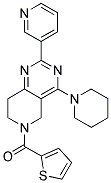 (4-PIPERIDIN-1-YL-2-PYRIDIN-3-YL-7,8-DIHYDRO-5H-PYRIDO[4,3-D]PYRIMIDIN-6-YL)-THIOPHEN-2-YL-METHANONE Struktur