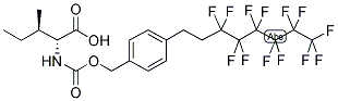 N-(F13 CBZ) D-ISOLEUCINE Struktur