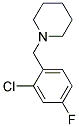 1-(2-CHLORO-4-FLUOROBENZYL)PIPERIDINE Struktur