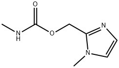 (1-METHYL-1H-IMIDAZOL-2-YL)METHYL METHYLCARBAMATE Struktur