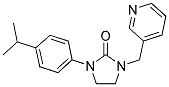 1-(4-ISOPROPYLPHENYL)-3-(PYRIDIN-3-YLMETHYL)IMIDAZOLIDIN-2-ONE Struktur