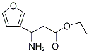 3-AMINO-3-FURAN-3-YL-PROPIONIC ACID ETHYL ESTER Struktur