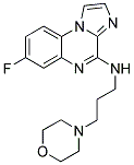 7-FLUORO-N-(3-MORPHOLIN-4-YLPROPYL)IMIDAZO[1,2-A]QUINOXALIN-4-AMINE Struktur