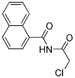 NAPHTHALENE-1-CARBOXYLIC ACID (2-CHLORO-ACETYL)-AMIDE Struktur