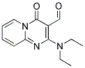 2-DIETHYLAMINO-4-OXO-4H-PYRIDO[1,2-A]PYRIMIDINE-3-CARBALDEHYDE Struktur