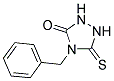 4-BENZYL-5-THIOXO-[1,2,4]TRIAZOLIDIN-3-ONE Struktur