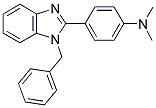 [4-(1-BENZYL-1H-BENZOIMIDAZOL-2-YL)-PHENYL]-DIMETHYL-AMINE Struktur