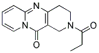 2-PROPIONYL-1,2,3,4-TETRAHYDRO-11H-DIPYRIDO[1,2-A:4',3'-D]PYRIMIDIN-11-ONE Struktur