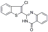 2-(3-CHLORO-1-BENZOTHIEN-2-YL)QUINAZOLIN-4(3H)-ONE Struktur