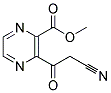 3-(2-CYANO-ACETYL)-5-METHYL-PYRAZINE-2-CARBOXYLIC ACID METHYL ESTER Struktur