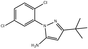 5-叔丁基-3-氨基-2-(2,5-二氯-苯基)-2H-吡唑, 1017781-20-2, 結(jié)構(gòu)式