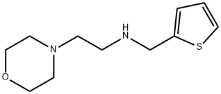 N-(2-MORPHOLIN-4-YLETHYL)-N-(THIEN-2-YLMETHYL)AMINE Struktur