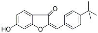 2-(4-TERT-BUTYL-BENZYLIDENE)-6-HYDROXY-BENZOFURAN-3-ONE Struktur