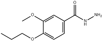 3-METHOXY-4-PROPOXYBENZOHYDRAZIDE Struktur