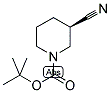 (R)-1-N-BOC-3-CYANO-PIPERIDINE Struktur