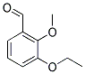 3-ETHOXY-2-METHOXYBENZALDEHYDE Struktur