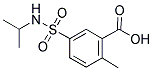 5-[(ISOPROPYLAMINO)SULFONYL]-2-METHYLBENZOIC ACID Struktur