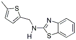 N-((5-METHYLTHIEN-2-YL)METHYL)-1,3-BENZOTHIAZOL-2-AMINE Struktur