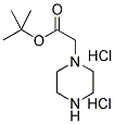 TERT-BUTYL PIPERAZIN-1-YL-ACETATE DIHYDROCHLORIDE Struktur