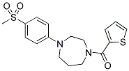 1-[4-(METHYLSULFONYL)PHENYL]-4-(THIEN-2-YLCARBONYL)-1,4-DIAZEPANE Structure