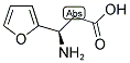 (R)-3-AMINO-3-(2-FURYL)-PROPIONIC ACID Struktur