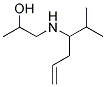 1-(1-ISOPROPYL-BUT-3-ENYLAMINO)-PROPAN-2-OL Struktur