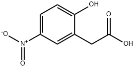 2-HYDROXY-5-NITROPHENYLACETIC ACID Struktur