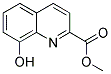 8-HYDROXY-QUINOLINE-2-CARBOXYLIC ACID METHYL ESTER Struktur