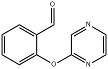 2-(PYRAZIN-2-YLOXY)BENZALDEHYDE Struktur