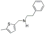 N-[(5-METHYLTHIEN-2-YL)METHYL]-N-(2-PHENYLETHYL)AMINE Struktur