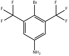 4-BROMO-3,5-BIS(TRIFLUOROMETHYL)ANILINE Struktur