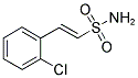 2-(2-CHLOROPHENYL) ETHENESULFONIC ACID AMIDE Struktur