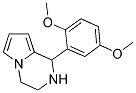 1-(2,5-DIMETHOXYPHENYL)-1,2,3,4-TETRAHYDROPYRROLO[1,2-A]PYRAZINE Struktur