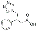 3-PHENYL-4-(1H-1,2,3,4-TETRAZOL-1-YL)BUTANOIC ACID Struktur