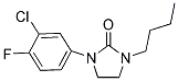 1-BUTYL-3-(3-CHLORO-4-FLUOROPHENYL)IMIDAZOLIDIN-2-ONE Struktur