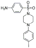 4-([4-(4-METHYLPHENYL)PIPERAZIN-1-YL]SULFONYL)ANILINE Struktur