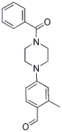 4-(4-BENZOYLPIPERAZIN-1-YL)-2-METHYLBENZALDEHYDE Struktur