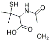 N-ACETYL-DL-PENICILLAMINE HEMIHYDRATE Struktur