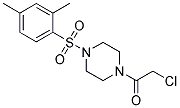 1-(CHLOROACETYL)-4-[(2,4-DIMETHYLPHENYL)SULFONYL]PIPERAZINE Struktur