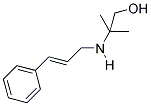 2-METHYL-2-([(2E)-3-PHENYLPROP-2-ENYL]AMINO)PROPAN-1-OL Struktur