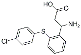 3-AMINO-3-[2-(4-CHLORO-PHENYLSULFANYL)-PHENYL]-PROPIONIC ACID Struktur